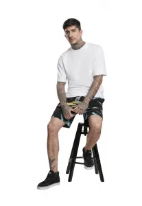 Dye Sweat Shorts Black Tie