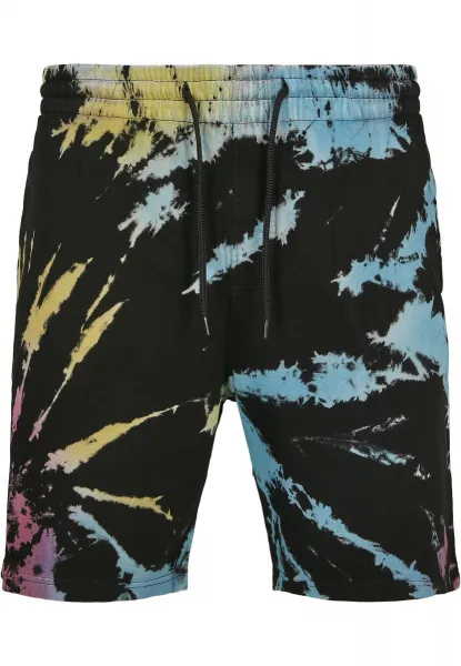 Dye Sweat Shorts Black Tie