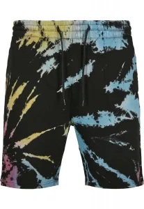 Dye Sweat Shorts Black Tie