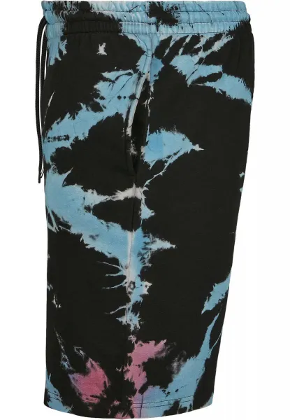 Dye Sweat Shorts Black Tie