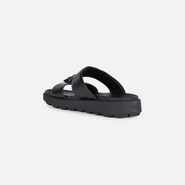 Black men's slippers Geox Spherica Ec6 - Men's