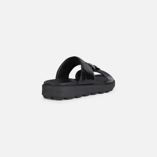 Black men's slippers Geox Spherica Ec6 - Men's