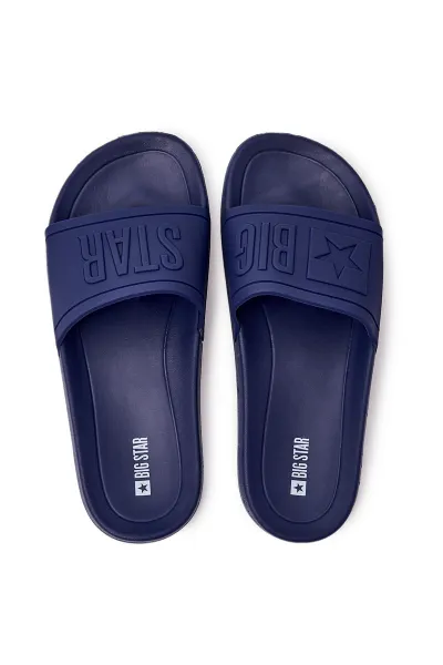 BIG STAR SHOES Pánska veľká hviezda Gumová námornícka modrá