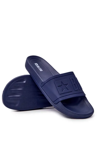 BIG STAR SHOES Pánska veľká hviezda Gumová námornícka modrá