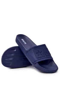 BIG STAR SHOES Pánska veľká hviezda Gumová námornícka modrá