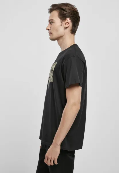 Black T-shirt with Linkin Park Distressed logo