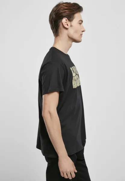 Black T-shirt with Linkin Park Distressed logo