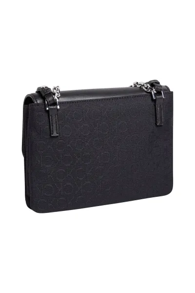 Calvin Klein Handbag Women / Girl Black Jacquard Mono