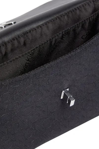 Calvin Klein Handbag Women / Girl Black Jacquard Mono