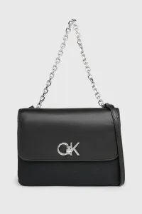 Calvin Klein Handbag Women / Girl Black Jacquard Mono