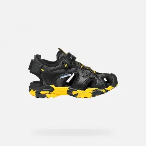 Geox Borealis Black Boys' Sandals - Boys