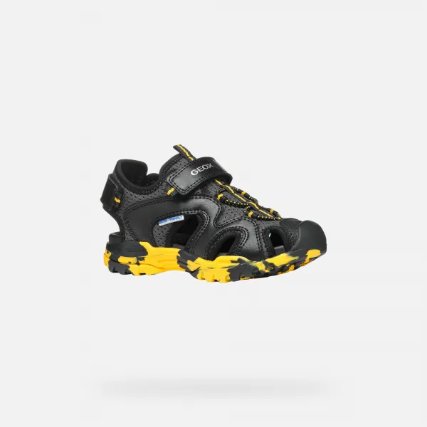 Geox Borealis Black Boys' Sandals - Boys