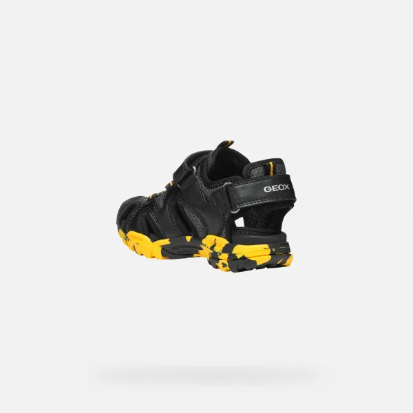 Geox Borealis Black Boys' Sandals - Boys
