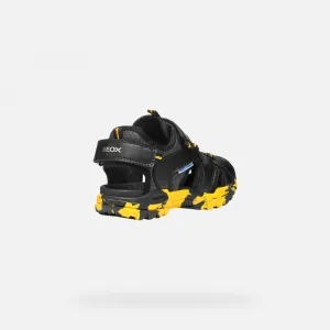 Geox Borealis Black Boys' Sandals - Boys