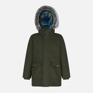 Khaki boys' jacket Geox Norwolk - Boys