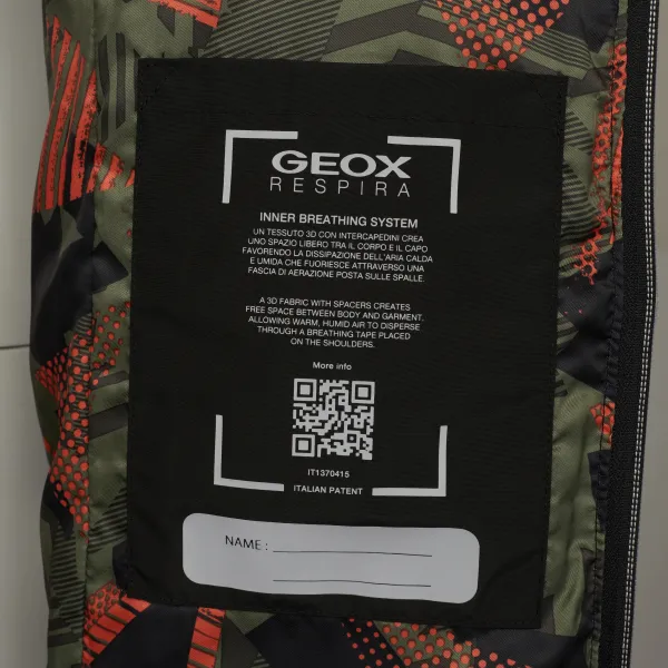 Black boys' jacket Geox Dennie - Boys