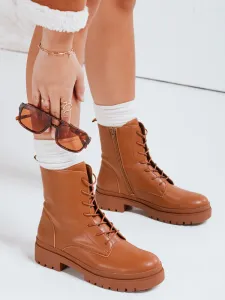 Dámske workery STYLOBOSS kamelové