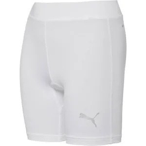 Puma LIGA BASELAYER SHORT TIGH JR Detské športové šortky, biela, veľkosť