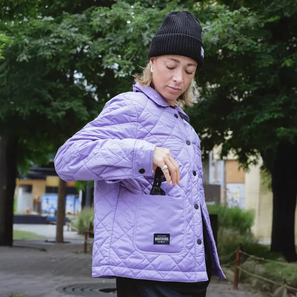 HORSEFEATHERS Bunda Oia - lavender PINK velikost S