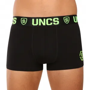 5PACK pánske boxerky UNCS čierné (24Z287PSPP) M, trenky