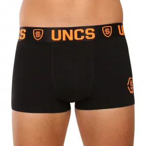 5PACK pánske boxerky UNCS čierné (24Z287PSPP) M, trenky