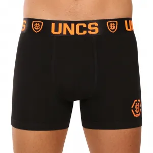 5PACK pánske boxerky UNCS čierné (24Z207PSPP) M, trenky