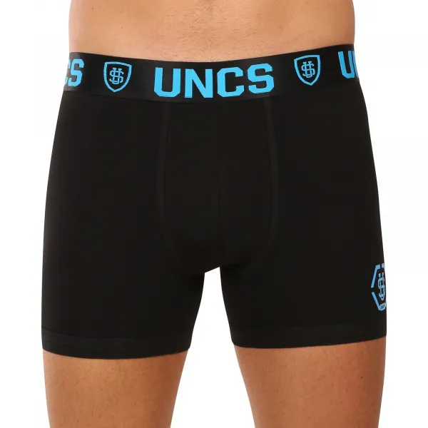 5PACK pánske boxerky UNCS čierné (24Z207PSPP) M, trenky