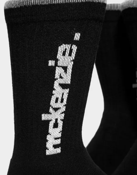 Mckenzie Ponožky 3Pk Sport Sock Blk Sock Packs