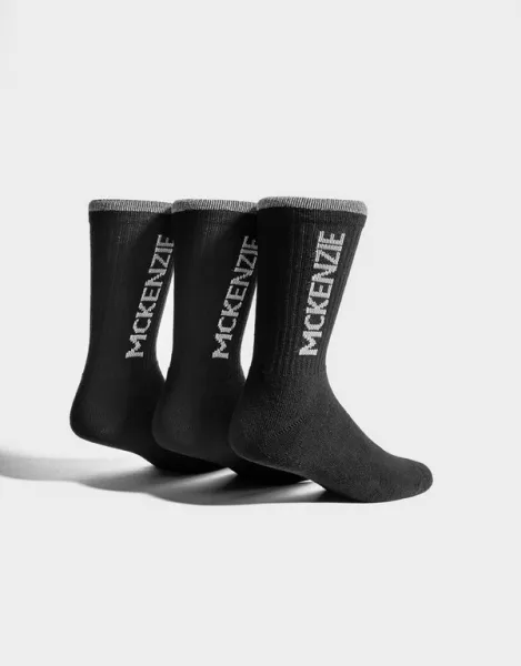 Mckenzie 3 Pack Sports Socks Junior