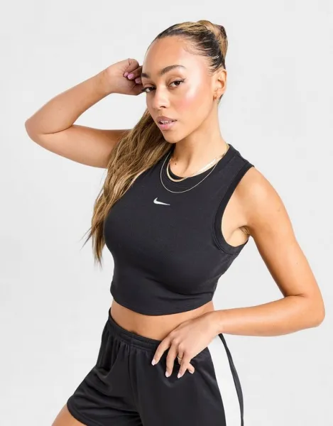 Nike Tričko W Nsw Essentials Rib Crop Tričko