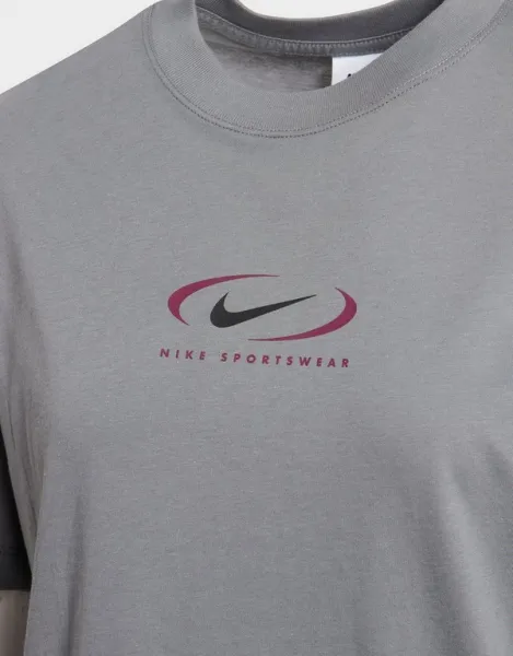 Nike Tričko Ss W Nsw Tee Bf Prnt Swsh