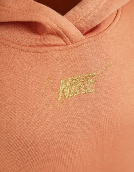 Nike Šaty Nsw Club Flc Hdy Drss Shne