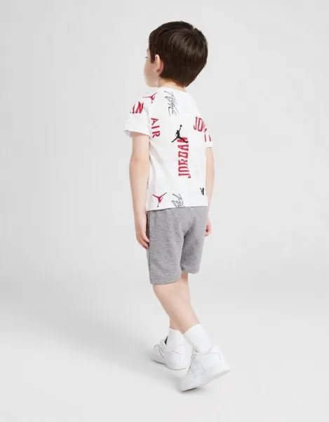 Jordan Súprava Aop T/sht Wht/gry