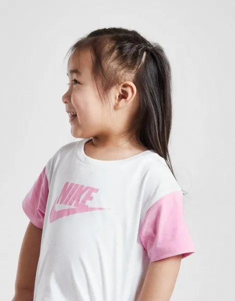 Nike Súprava (G)Cblk Tee/sht Wht/pnk G