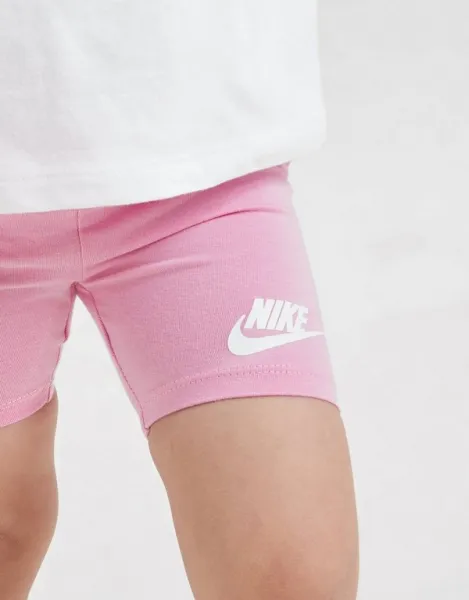 Nike Súprava (G)Cblk Tee/sht Wht/pnk G
