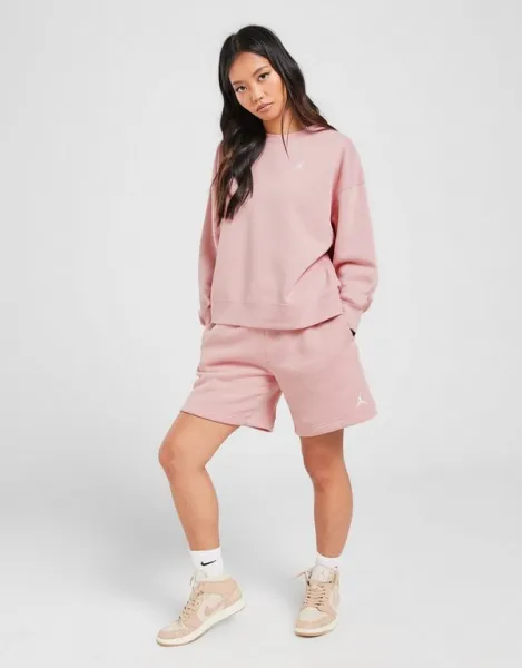 Jordan Šortky  Brooklyn Fleece Pink Glaze/white