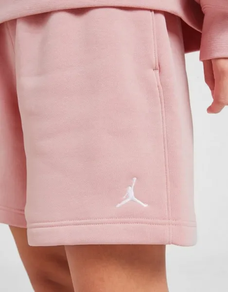 Jordan Šortky  Brooklyn Fleece Pink Glaze/white