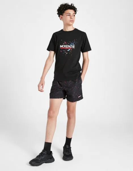 Mckenzie Šortky  Paint Swm Blk B