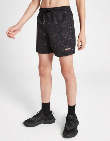 Mckenzie Šortky  Paint Swm Blk B