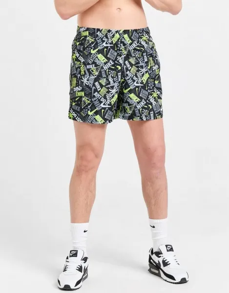Nike Swim Šortky  Happy Daze Aop