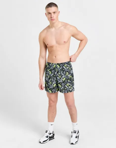 Nike Swim Šortky  Happy Daze Aop