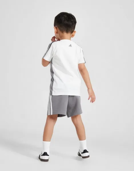 adidas Súprava Linear Teesht Whtgry B