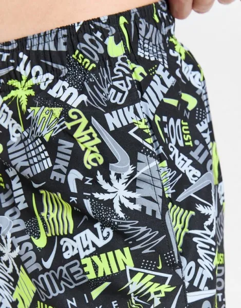 Nike Swim Šortky  Happy Daze Aop