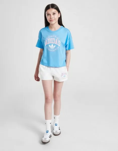 adidas Tričko Varsity Tee Blu G