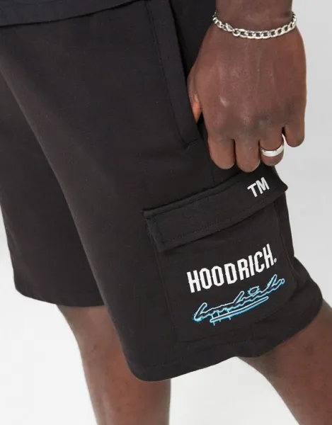 Hoodrich Šortky  Splatter Short Blk
