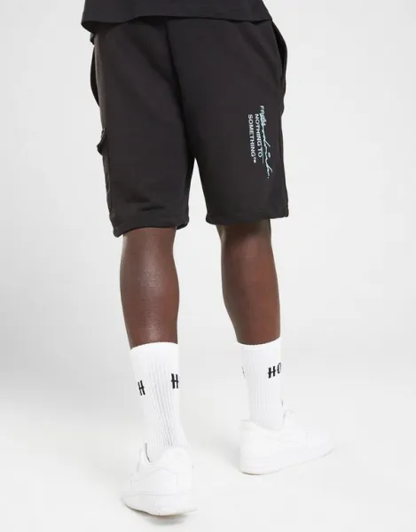 Hoodrich Šortky  Splatter Short Blk