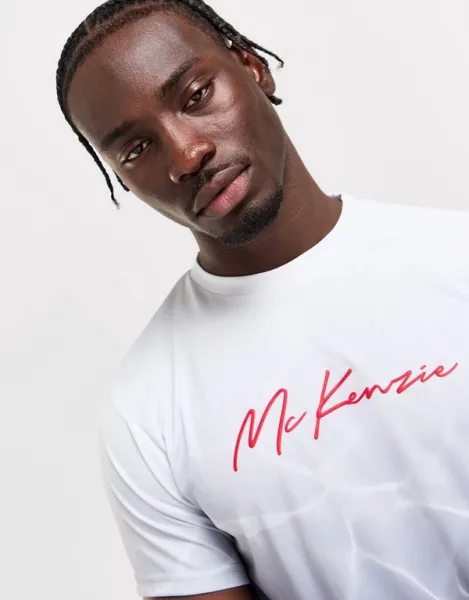 Mckenzie Tričko Depths Fade Tee Wht