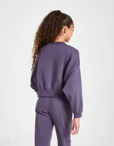 Nike Mikina G Nsw Trend Flc Crp Crew Girl