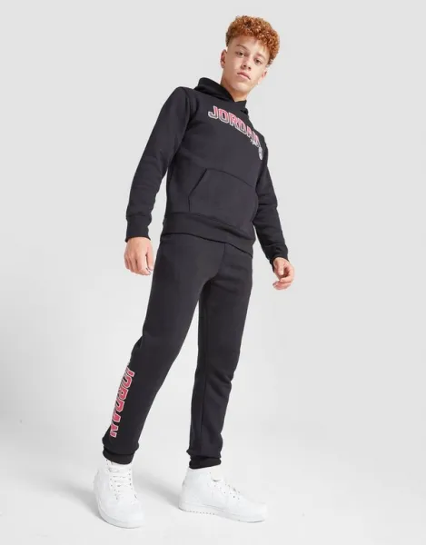 Jordan Nohavice  Colg Patch Jog Blk/rd B