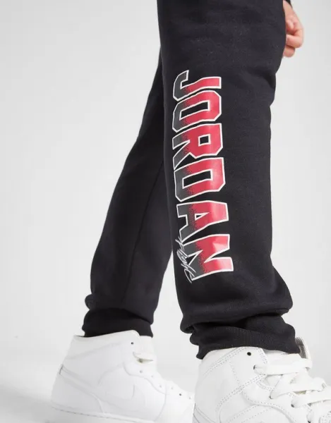 Jordan Nohavice  Colg Patch Jog Blk/rd B